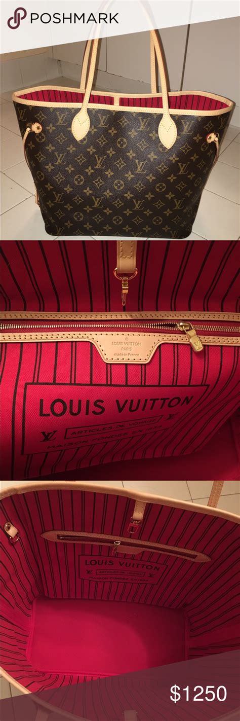 louis vuitton backpack red inside|louis vuitton bag red interior.